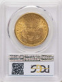 Bullionshark 1876 $20 Gold Liberty Double Eagle PCGS MS61 - HAT789201009 