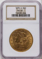 Bullionshark 1878-S $20 Gold Liberty Double Eagle NGC MS61 - HAT789201029 