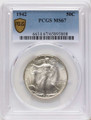 Bullionshark 1942 50C Walking Liberty Half Dollar Coin PCGS MS67 - HAT791180019 