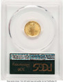 2016-W 10C Modern Bullion Coin PCGS MS70   Mercury Dime - Gold 100th Anniversary - First Strike coin back image