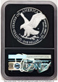 Bullionshark 2023-W $1 Proof American Silver Eagle Coin NGC PF70 UCAM - HAT791223014 