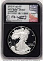 Bullionshark 2023-W $1 Proof American Silver Eagle Coin NGC PF70 UCAM - HAT791223014 
