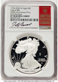 2026-W $1 Proof American Silver Eagle Coin NGC PF70 UCAM - Liberty Bell 250 Privy - First Strike coin front image