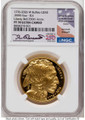 Bullionshark 2026-W G$50 Proof 1 oz American Gold Buffalo Coin NGC PF70 UCAM - Liberty Bell 250 Privy - First Day of Issue - HAT789229078 