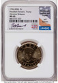 Bullionshark 2026 $1 Modern Bullion Coin NGC MS65   Donald J. Trump Semiquincentennial - HAT525414782 