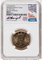 Bullionshark 2026 $1 Modern Bullion Coin NGC MS67   Donald J. Trump Semiquincentennial - July 4th Privy - HAT525414786 