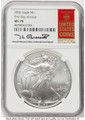 Bullionshark 2026 $1 American Silver Eagle Coin NGC MS70 - First Day of Issue - HAT778752008 