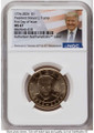 Bullionshark 2026 $1 Modern Bullion Coin NGC MS67   Donald J. Trump Semiquincentennial - HAT791469108 