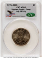 Bullionshark 2026 $1 Modern Bullion Coin CACG MS64   Donald J. Trump Semiquincentennial - July 4th Privy - HAT791469049 