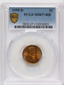 Bullionshark 1955-D 1C Lincoln Cent Coin PCGS MS67  +    RD - HAT787408001 