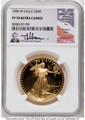 Bullionshark 1986-W G$50 Proof 1 oz American Gold Eagle Coin NGC PF70 UCAM - HAT791125002 