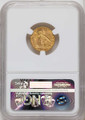 1926 $2.5 Indian Gold Quarter Eagle Coin NGC MS64  CAC coin back image