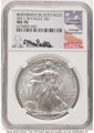Bullionshark 2011-W S$1 Burnished American Silver Eagle Coin NGC MS70 - HAT759498082 