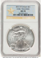 Bullionshark 2012-W S$1 Burnished American Silver Eagle Coin NGC MS70 - First Strike - HAT754045020 