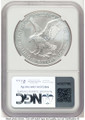 2023-W S$1 Burnished American Silver Eagle Coin NGC MS70 - First Strike coin back image