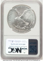 2024-W S$1 Burnished American Silver Eagle Coin NGC MS70 coin back image