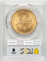 Bullionshark 1873 $20 Gold Liberty Double Eagle PCGS MS63   Open 3 - HAT787975012 