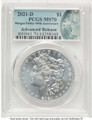 Bullionshark 2021-D $1 Modern Bullion Coin PCGS MS70   Morgan Dollar 100th Anniversary - Advanced Release - HAT780249002 