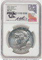 Bullionshark 2021 $1 Modern Bullion Coin NGC MS70   Peace Dollar 100th Anniversary - First Strike - HAT771165069 