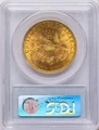 1893 $20 Gold Liberty Double Eagle PCGS MS62 coin back image