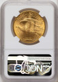 1916-S $20 Saint Gaudens Double Eagle NGC MS64 coin back image