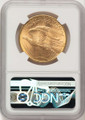 1908-D $20 Saint Gaudens Double Eagle NGC MS64   No Motto coin back image