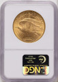 1911-S $20 Saint Gaudens Double Eagle NGC MS63 coin back image