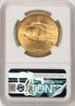 1916-S $20 Saint Gaudens Double Eagle NGC MS66 coin back image