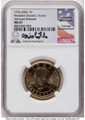 2026 $1 Modern Bullion Coin NGC MS67   Donald J. Trump Semiquincentennial coin front image