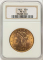 Bullionshark 1901 $20 Gold Liberty Double Eagle NGC MS63 - HAT524824044 