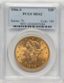 Bullionshark 1906-S $20 Gold Liberty Double Eagle PCGS MS62 - HAT789335006 