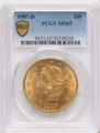 Bullionshark 1907-D $20 Gold Liberty Double Eagle PCGS MS65 - HAT791088027 