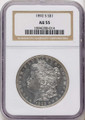 Bullionshark 1892-S S$1 Morgan Silver Dollar Coin NGC AU55 - HAT791353002 