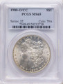 Bullionshark 1900-O/CC S$1 Morgan Silver Dollar Coin PCGS MS65 - HAT791416005 