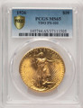1926 $20 Saint Gaudens Double Eagle PCGS MS65   Tripled Die Obverse - FS-101 coin front image