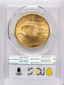 1926 $20 Saint Gaudens Double Eagle PCGS MS66   Tripled Die Obverse - FS-101 coin back image