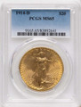 Bullionshark 1914-D $20 Saint Gaudens Double Eagle PCGS MS65 - HAT791643016 