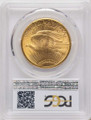1911-S $20 Saint Gaudens Double Eagle PCGS MS65 coin back image