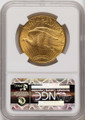 1915-S $20 Saint Gaudens Double Eagle NGC MS66 coin back image