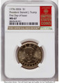 2026 $1 Modern Bullion Coin NGC MS67   Donald J. Trump Semiquincentennial coin front image