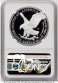 2026-W $1 Proof American Silver Eagle Coin NGC PF70 UCAM - Liberty Bell 250 Privy coin back image
