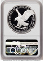2026-W $1 Proof American Silver Eagle Coin NGC PF70 UCAM - Liberty Bell 250 Privy coin back image