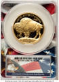 2026-W G$50 Proof 1 oz American Gold Buffalo Coin CACG PR70 DCAM - Liberty Bell 250 Privy - Advanced Release coin back image