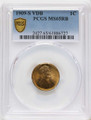 1909-S 1C Lincoln Cent Coin PCGS MS65   VDB RB coin front image