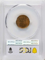1925-D 1C Lincoln Cent Coin PCGS MS65  CAC    RD coin back image