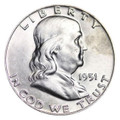 Bullionshark 1950-D Franklin Half Dollar Brilliant Uncirculated- BU 