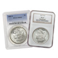 Pre-21 Morgan Silver Dollar PCGS/NGC MS63 - Bulllion Shark Rare Coin Dealer