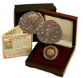 Bullionshark Father of Valentine's Day Box: Bronze Coin of Roman Emperor Claudius II Gothicus 