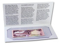 Bullionshark Hussein's 1 Dinar Single Banknote Folder
