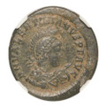 Bullionshark Roman AE2 of Valentinian II (AD375-392) NGC (VF) 